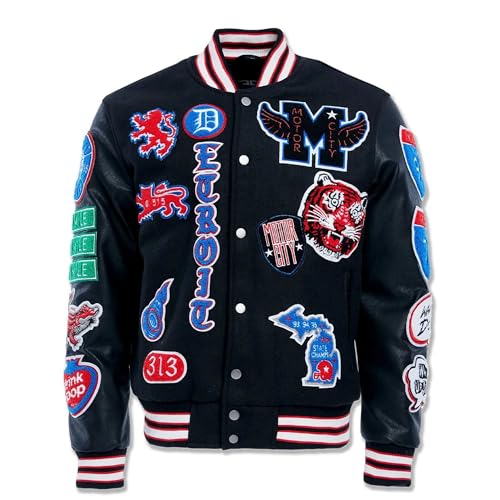 Jordan Craig Boys Motown Varsity Jacket (Piston)