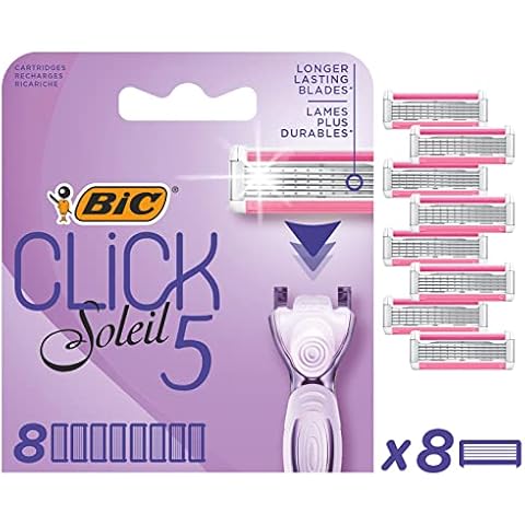 Cuchillas de Afeitar BIC Click 5 Soleil Cover
