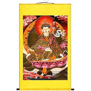 LULUDP Chinese lettertrol stijl Tibetaanse Thang-ga Anmut kunst Samantabhadra Bodhisattva-muur kunst hangen zijde…