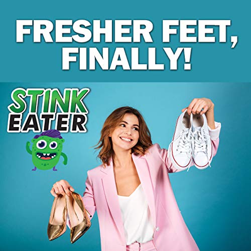 Stink Eater Natural Enzyme Shoe Deodorizer Spray, Foot Odor Eliminator & Freshener | Wipe Out the Cause Of Smells At Their Source - Thumbnail 4