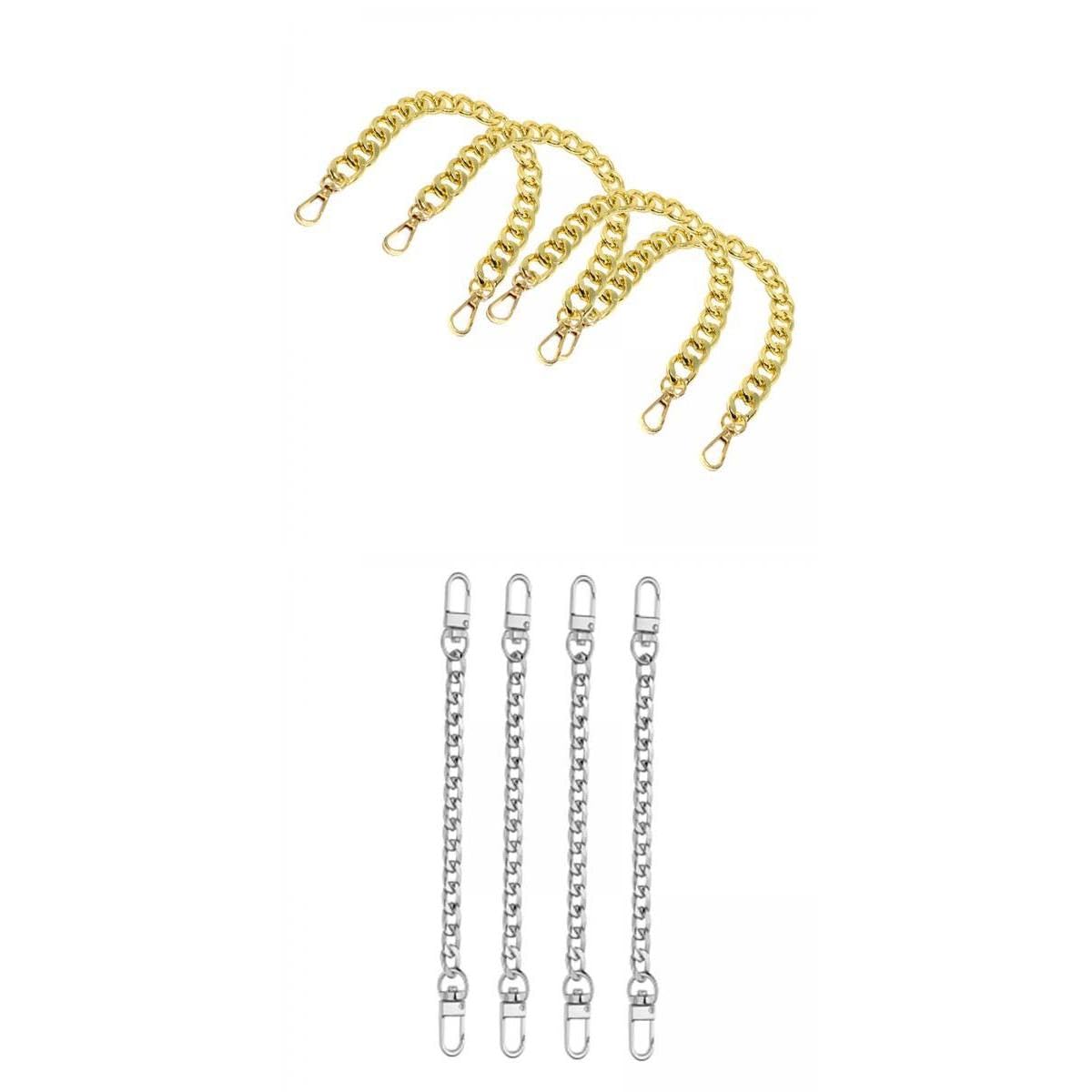 8Pieces Metal Flat Chain & Purse Strap Extender/Chain Strap Accessories-image-20