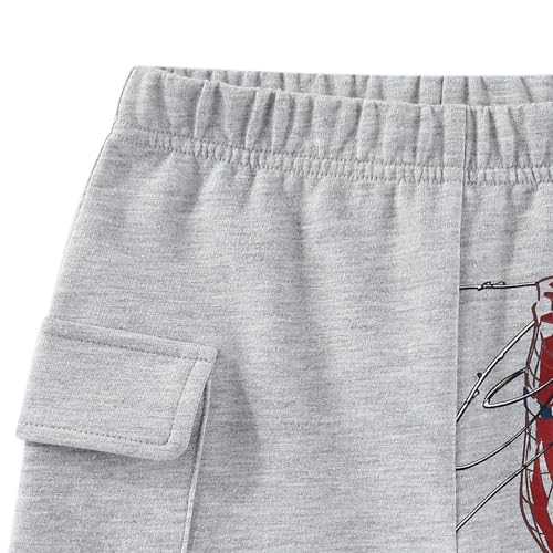 Image of Marvel Spider-Man Boys Short Sleeve T-Shirt and Shorts Set for Little and Big Kids