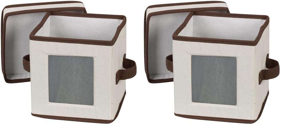 Amazon.com: Household Essentials Natural 530 Dinnerware Box with Lid ...