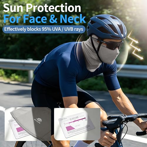 Image of Balaclava Ski Mask, Sun UV Protection Breathable Full Head Face Mask for Men Women Skiing Cycling