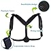 TOMIYA Figure 8 Posture Corrector Back and Shoulder Support Brace for Women & Men, Helps to Improve Posture, Prevent Slouching and Relieve Pain