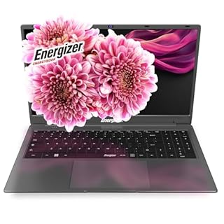 Energizer EnergyBook 15,6" HD+ - PC Portable 8Go RAM, SSD 256Go, Intel Celeron N4020, Windows 11, Clavier QWERTY, USB 3.0, HDMI – Laptop Fin & Léger pour Bureautique