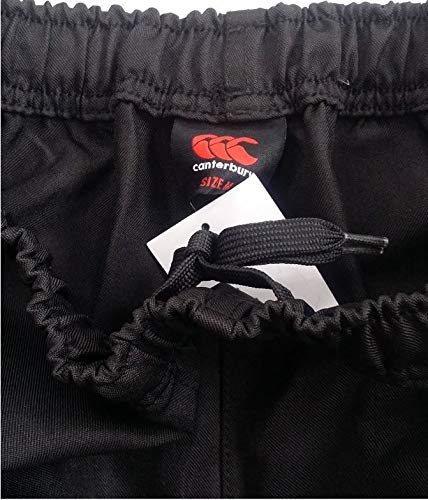 Canterbury-CCC-Professional-Polyester-Shorts-Mens-Rugby-Short-Internal-Drawstring-Pockets-GymTraining-Short-Black-Mens-3X-Large