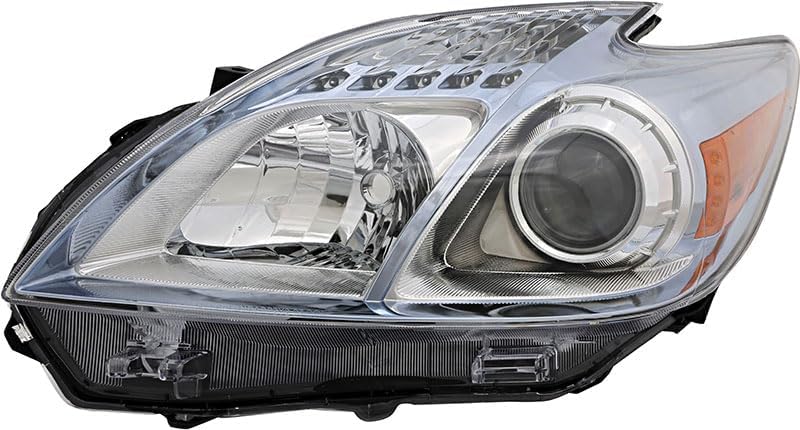 For Toyota Prius Headlights Lamps Set 2010 2011 Halogen Driver and Passenger Side