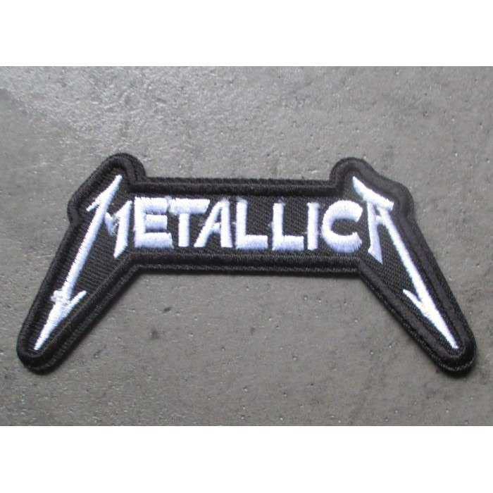 Hotrodspirit Toppa gruppo hard rock LED Zeppelin scritta rossa 11,5