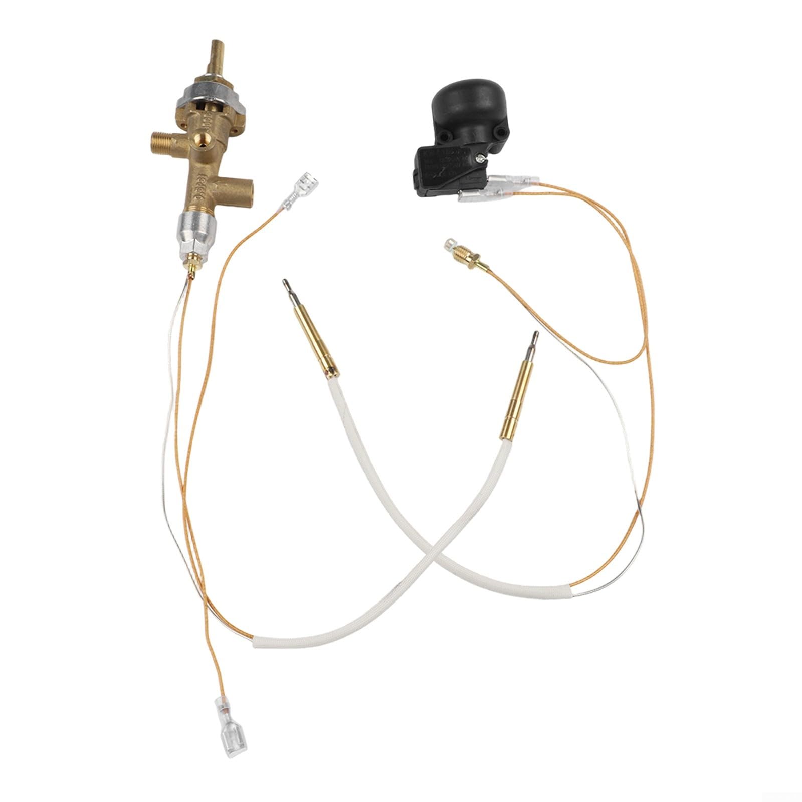 Kit de pièces de rechange pour chauffage de terrasse thermocouple et interrupteur inclinable pour chauffage extérieur au gaz propane, foyers et barbecues