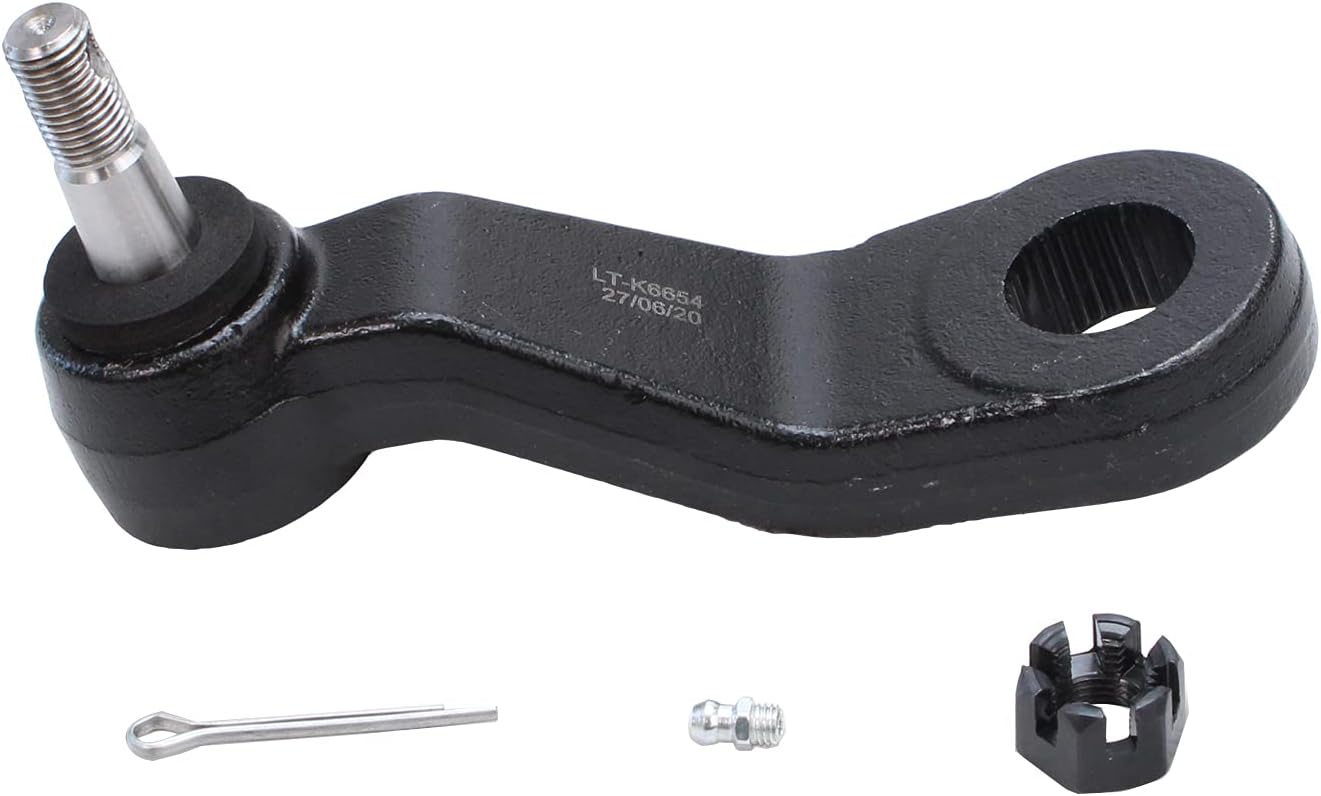 Detroit Axle - Front 3pc Suspension Kit for Chevy Silverado GMC Sierra Avalanche Suburban Yukon XL 2500 3500 HD 2500hd 3500hd 1500HD Hummer H2, Idler Arm Steering Pitman Arm Idler Bracket Pivot