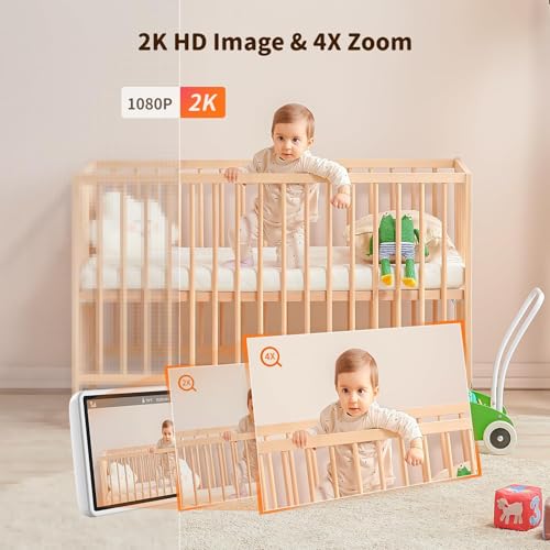 Variante de Codnida camara vigilancia bebe 5,5'' LCD 2K