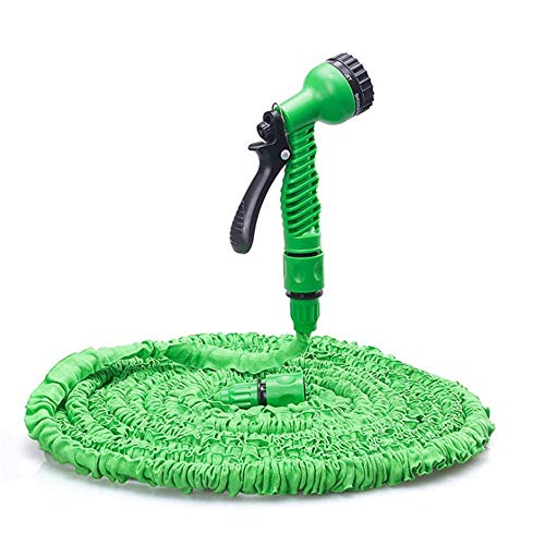 LERDBT Watering Sets Watering Equipment Garden Hose And Spray Nozzle Set 25,50,75,100,(FT) Ideal For Watering Garden Lawn, Washing Cars And Pets For Garden (Size : 50FT)