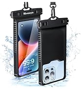 Niveaya Waterproof Phone Pouch, Waterproof Phone Case Compatible for iPhone 15 14 13 12 Pro Max U...