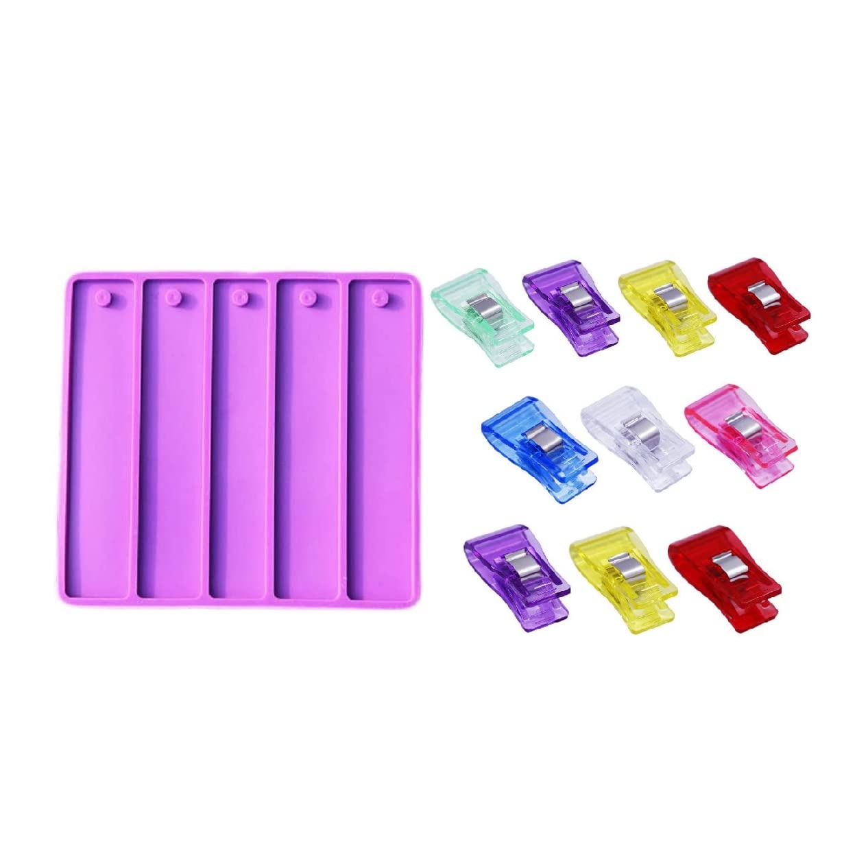 Lodokdre Credit Card Puller, Silicone Resin Mould, 10, Acrylic Debit Bank Cards, Cards For Long Nails