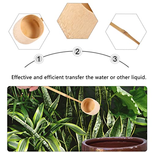 Mini cuchara de vertido con mango largo para dosificar té sin derrames 3