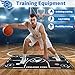 Silipull Portable Basketball Training Mat Agility Footstep Training Mat Dribble Trainer, Basketball Practice Aids for All Levels to Improve Speed, Strength and Coordination(41 x 27 Inches)