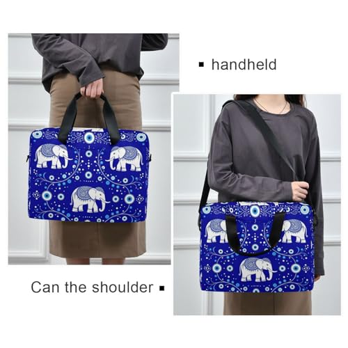 Funda para Laptop Travel 15.6" Azul con Elefantes miniatura 2