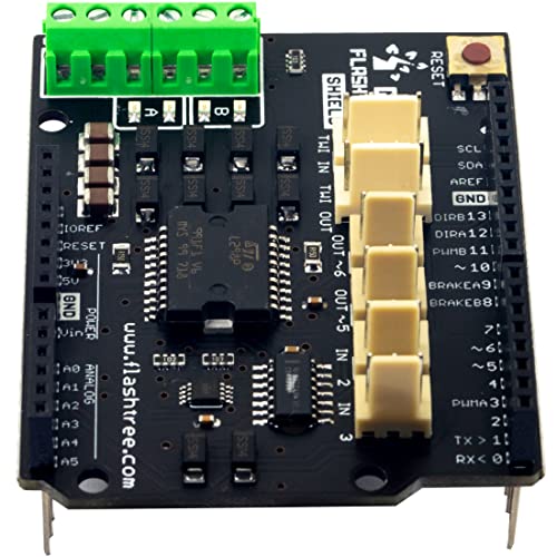 Motor Shield for Arduino Uno, Uno SMD, Mega and Leonardo - Image 3
