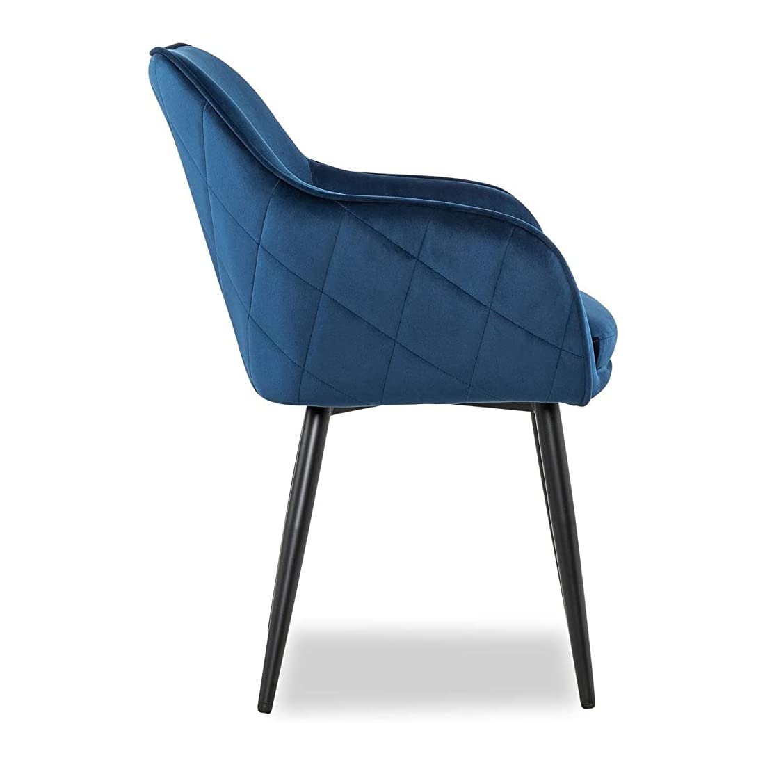 Gautam Furnitures Living Room Modern Accent Rest Chair for Relax at Home | Modern and Attractive arm Chair for Living Room | Single Seater Chair - Blue Light