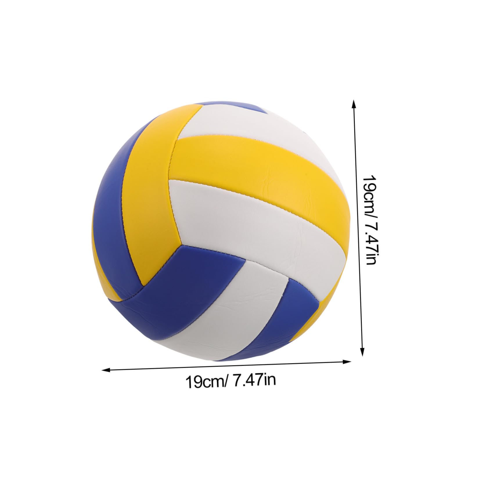 balacoo Pu Material Volleyball Official Size 5 Soft Volleyball for Beginners Play