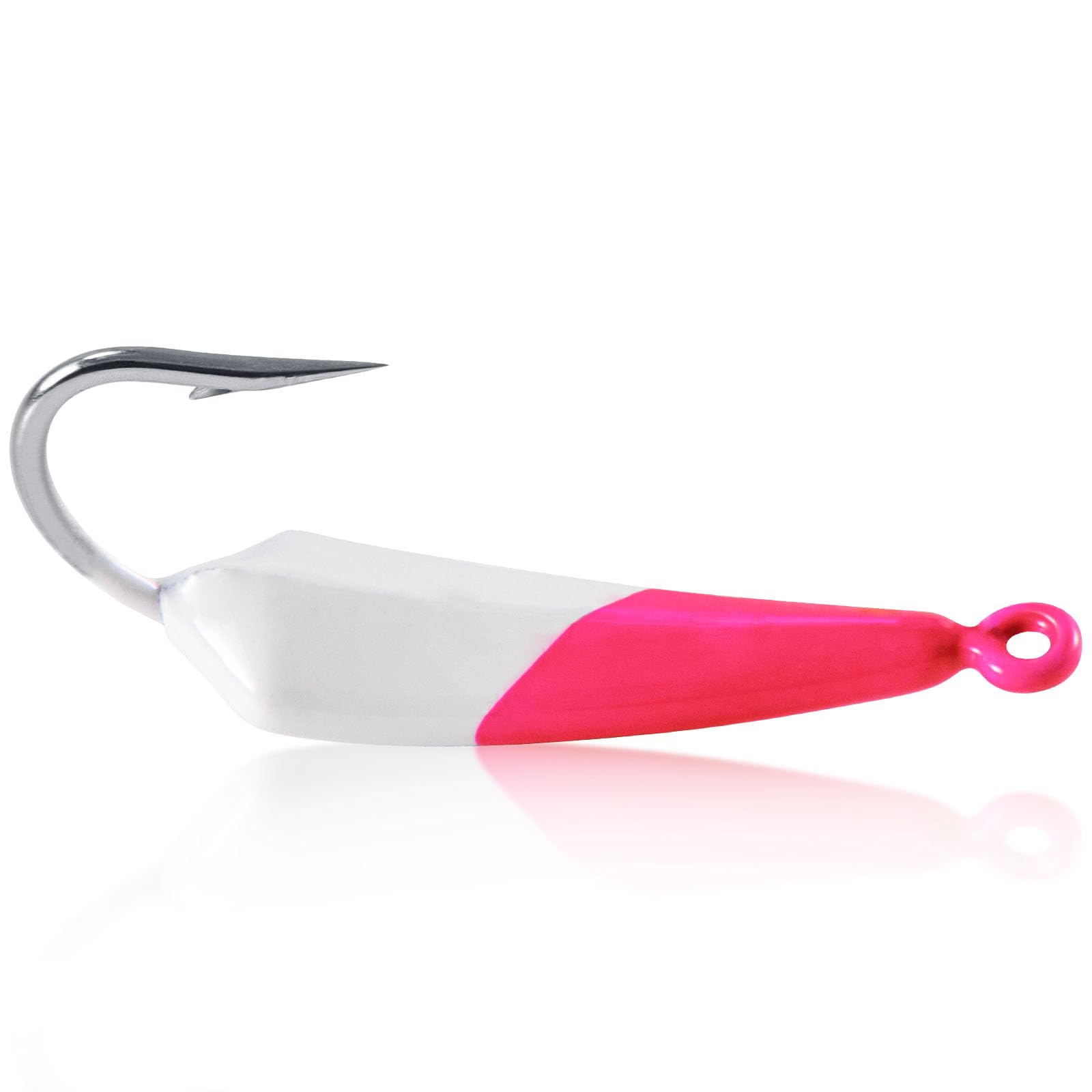 Dr.Fish 10 Pack Pompano Jigs Saltwater Surf Fishing Jig Heads Stand Up Banana O'Shaughnessy Hooks Beach Casting Flounder Redfish Halibut Striper