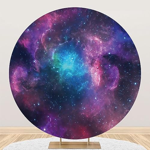 Toile de fond ronde violette 2,2m pour éliminer les reflets sur vos photos d'espace