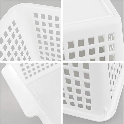 Miniatura 2 de Paquete de 3 cubos organizadores de plástico, cestas de almacenamiento grandes