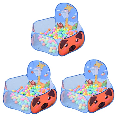 Toyvian 3 Stuks Kinderen Tipi Kinder Tenten Kinderen Tenten Peuter Speelhuis Peuter Tipi Tent Speelgoed Voor Kinderen Peuter Speelgoed Kinder Tentje Peuter Tentje Vouwen Kleuter - Afbeelding 7