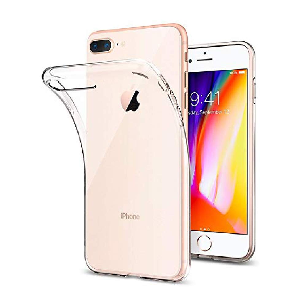 Solimo Basic Case for Apple iPhone 8 Plus (Silicone Transparent) (B08QNNWNX1) Amazon Price History, Amazon Price Tracker