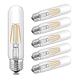 T10 Led Bulb, 4W Tubular Led Bulb, Dimmable Led Edison Bulb,Led Filament Bulb, T10 Nostalgic Led...