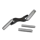 Masonry Jointer Tool Convex Jointer 1/2in 5/8in 3/4in 7/8in Steel Manual Wall Joint Trimmer Builder Trimming Tool for Floor- Black