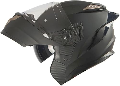 Miniatura 2 de Casco de rostro completo 1Storm, con módulos de motocicleta y bicicletas de la calle, con armadura de visera parasol, dual y movimiento de volteado