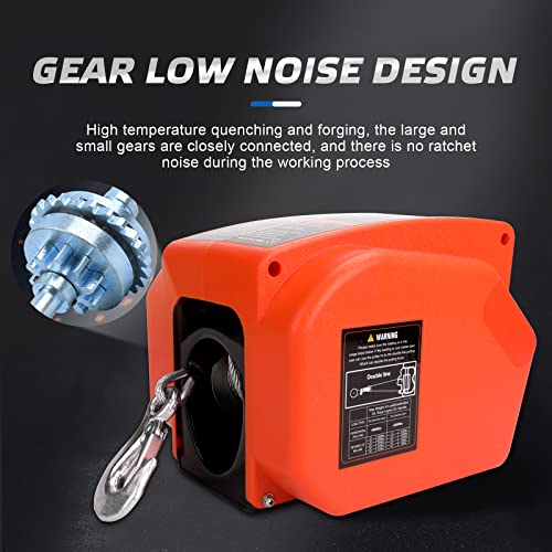 Cygrd Electric Boat Winch, Reversible Electric Trailer Winch 12V DC