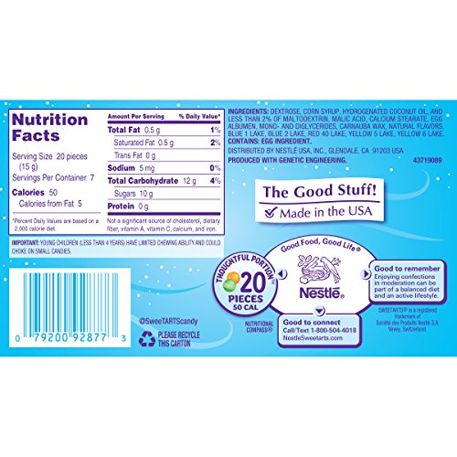 Image of SweeTARTS Mini Chewy Theater Box,3.75 oz (Pack of 12)