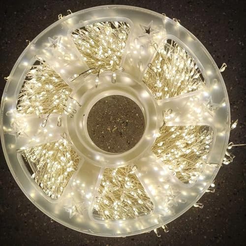 Copper Wire Firecracker Light String, Copper Wire Firecracker Fairy Lights, LED Beaded Fairy...