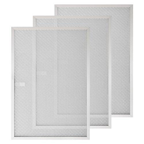 BPS1FA36 Aluminum Range Hood Filter 11-3/4 x 17-1/4 x 3/8" Compatible With Broan QS1 36" and NuTone Allure 36" WS1 - Replacement Hood Filter for Whirlpool Estate Sears Kenmore 99010300E - 2pcs