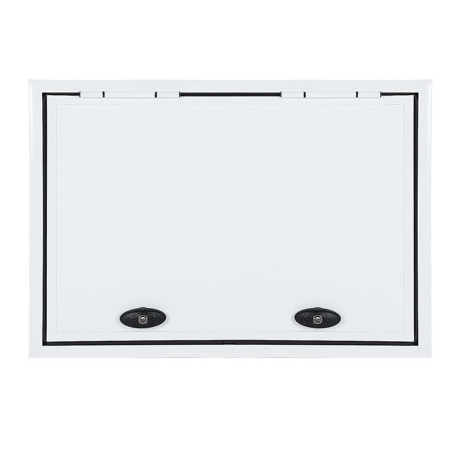Eujgoov Aluminio Sellado de Puertas de Equipaje Autocaravana para Puerta Acceso con Barras Soporte Doble Soporte para Autocaravanas Campers Almacén Alto Rendimiento