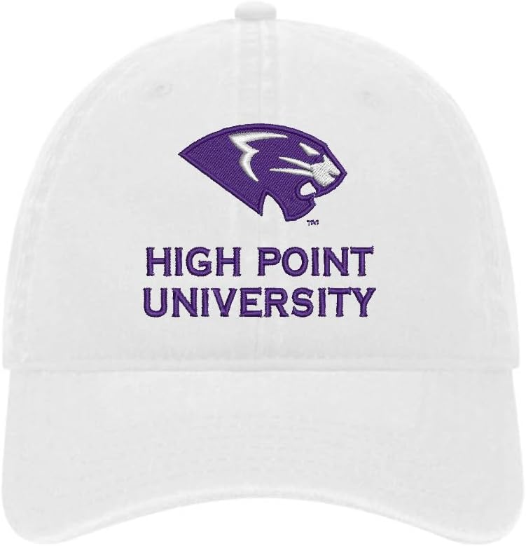 High Point University Vintage Beach Washed Cotton Twill Baseball Hat