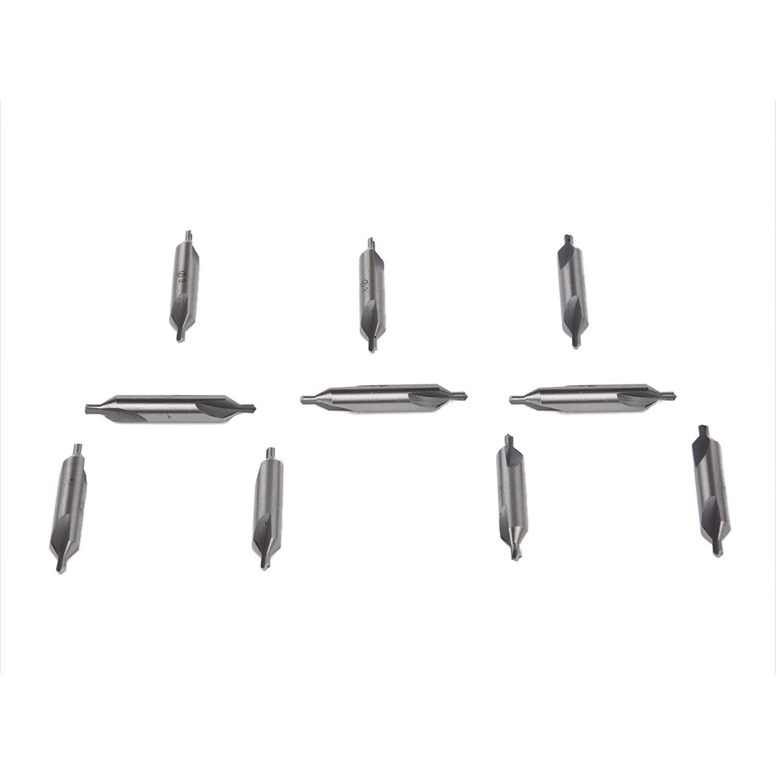 10pcs 3mm forets a centrer fraises 60 Degres