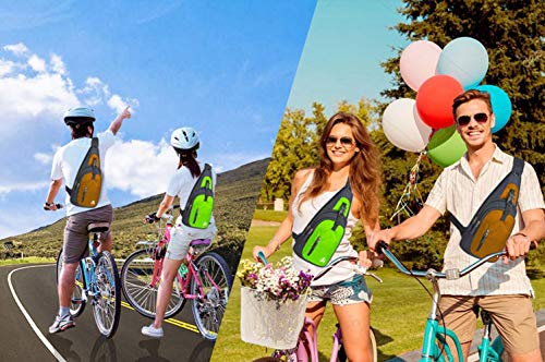 YR-Direct-Sling-Bag-Sling-BackpackShoulder-Chest-Crossbody-Bag-Purse-Nylon-Lightweight-Multicolor-Small-Daypack-Outdoor-Hiking-Camping-Travel-Women-Men-Boy-Girls-Kids-Gifts