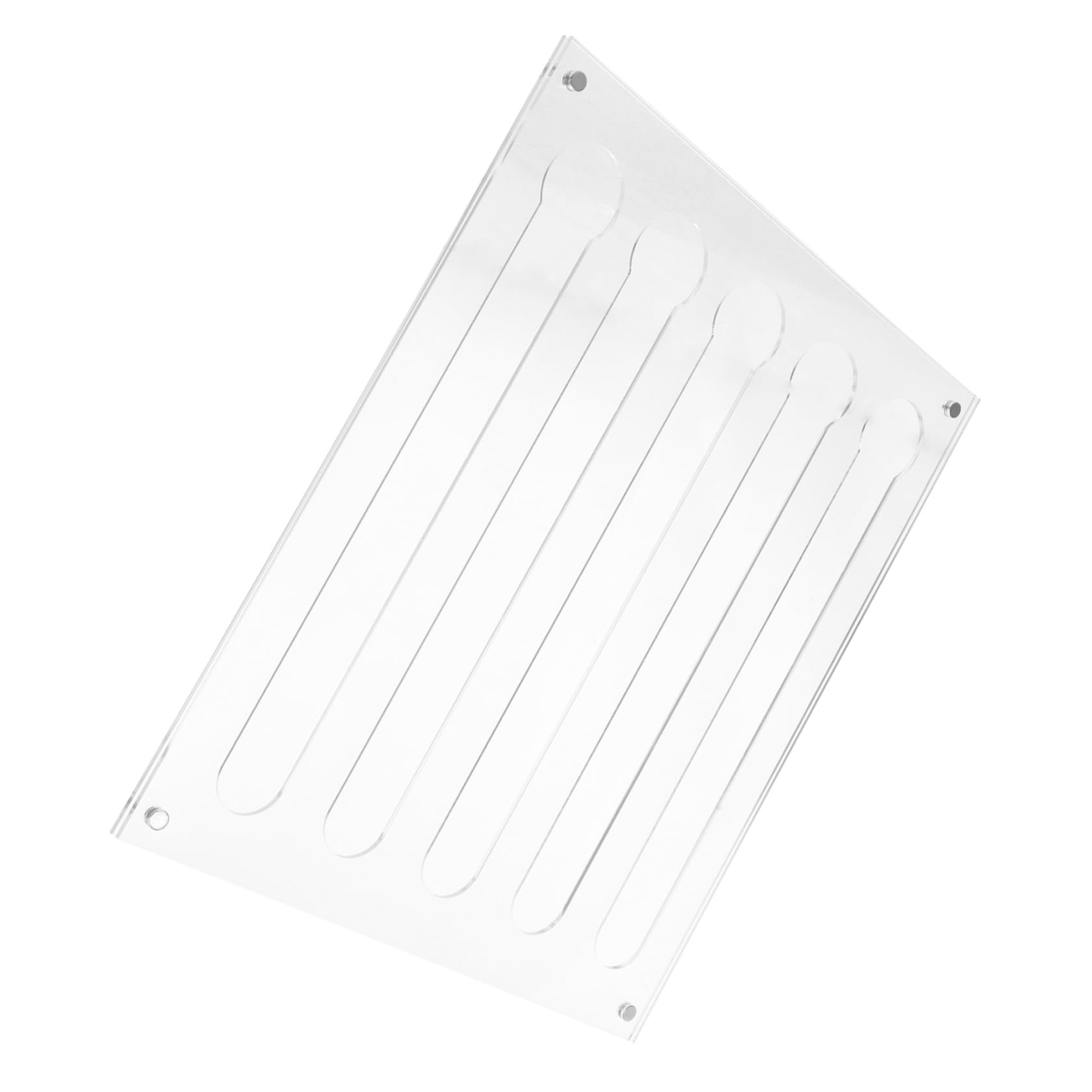 Support de rangement élégant pour dosettes de café en acrylique brillant