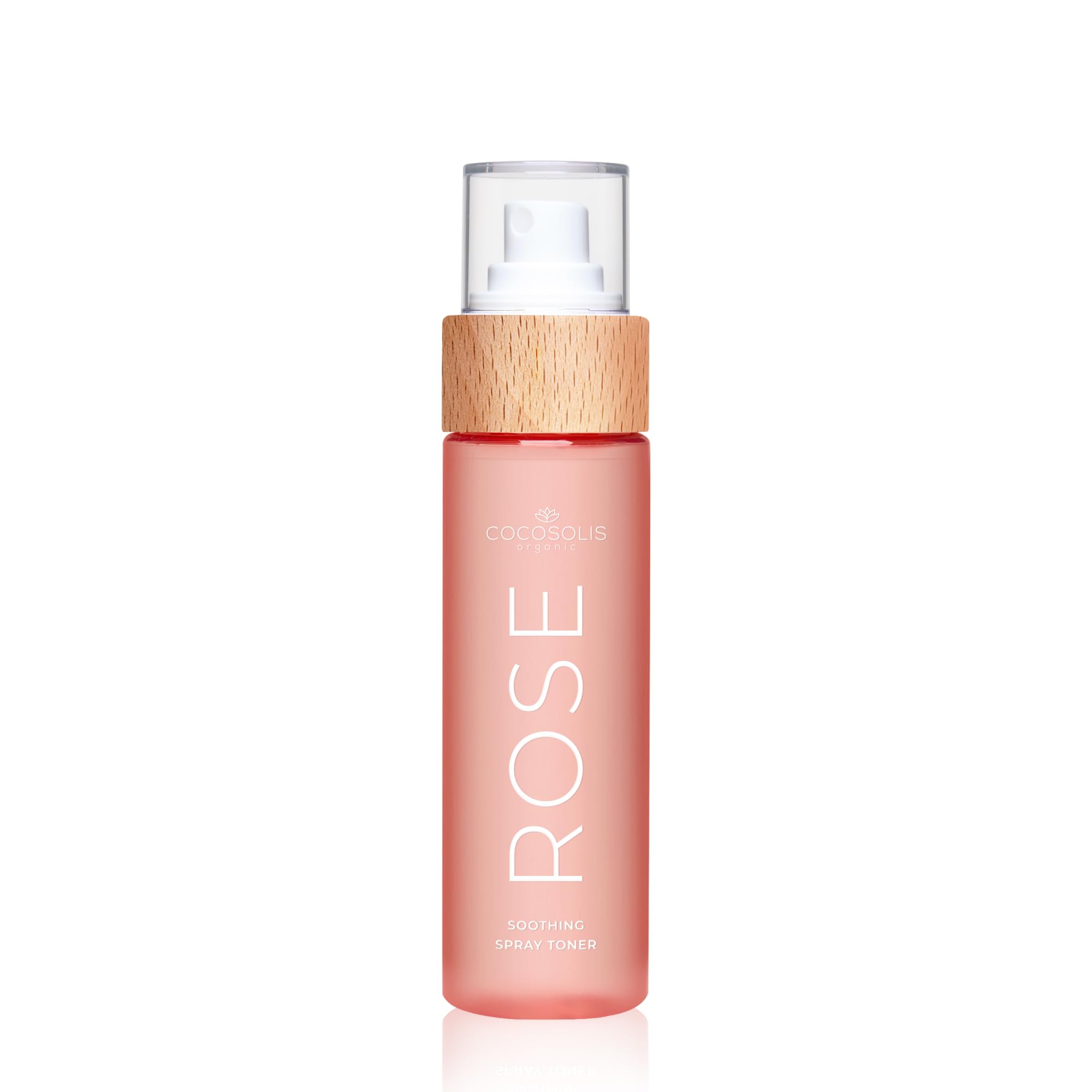 COCOSOLIS ROSE Soothing Spray Toner Facial cleansing and hydrating toner with Rosa Damascena, prickly pear and coconut. Firms, moisturizes, revitalizes, nourishing skin care