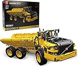 Mould King 17010 Engineering Articulated Hauler Building Blocks Kit, APP/RC Control MOC Dump Truck Model, Gift for Kids Age 8+ (1,888+ Pieces)