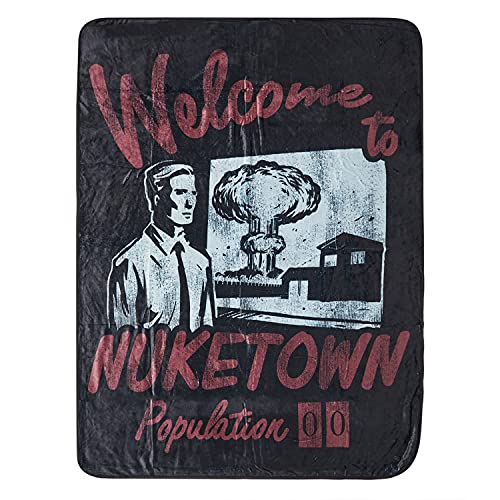 Call of Duty Fleece Throw Blanket - Welcome to Nuketown Video Game (Call Duty), One Size