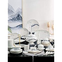 Elevate Your Dining Experience with the ELUKHT Chinese Style Bone China Dinnerware Set—Buy for Elegant Gatherings! – ELUKHT