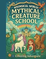 Whimsical World: Mythical Creature School B0F6V32GRQ Book Cover