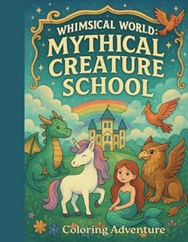 Paperback Whimsical World: Mythical Creature School Book