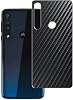 2 Pack Back Screen Protector Film, compatible with Motorola One Vision Plus Guard Cover ( Not Tempered GlassNot Front Screen Protectors)- Black