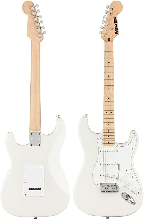 Midex RPH-30WH Maple Keyboard Strat Case FAQ Electric Guitar Set